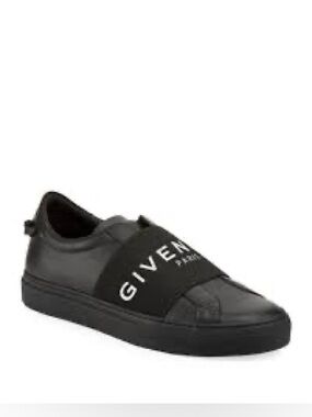 Givenchy Black Logo Elastic Band Slip-On m_69d2f92424b20b2ad8def94c.jpg main image 3